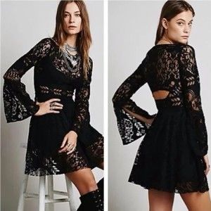 Free People Lover's Folk Song Dress, Size 10